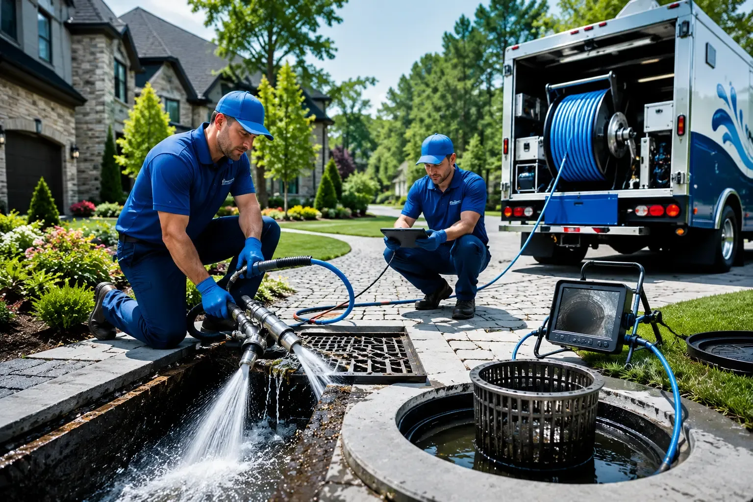 Local outdoor drain cleaning professionals in Ceresco, MI