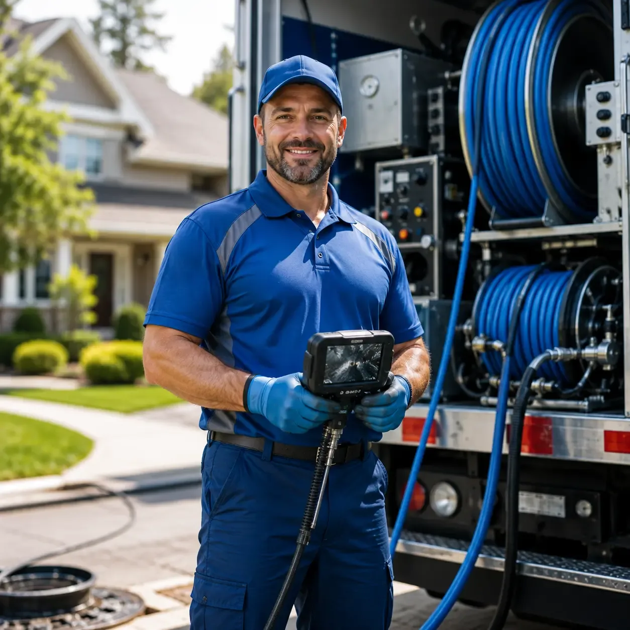 Local outdoor drain cleaning specialists in Ceresco, MI
